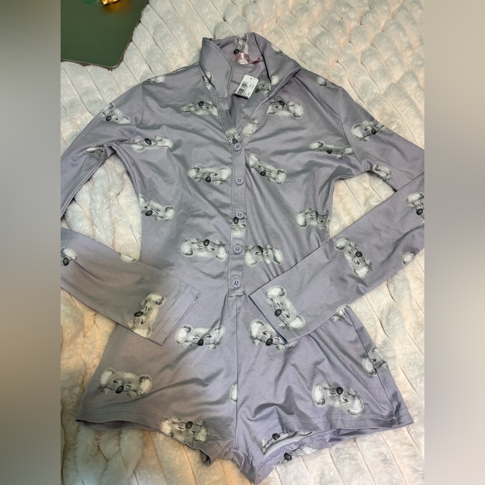 la vie en rose one piece pyjamas